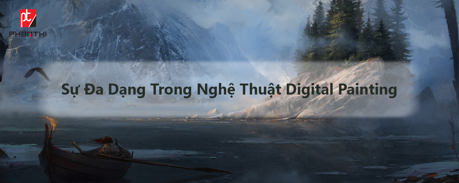 Tranh kỹ thuật số-Nghệ thuật truyền thống