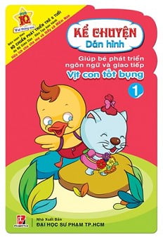 Sách "Kể chuyện dán hình - giúp bé phát triển ngôn ngữ và giao tiếp" của Phan Thị
