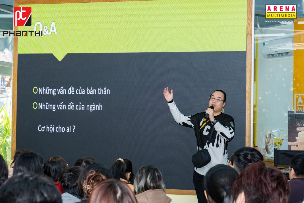 Phan Thi đồng hành cùng Arena Multimedia tổ chức Workshop phát triển concept nhân vật game
