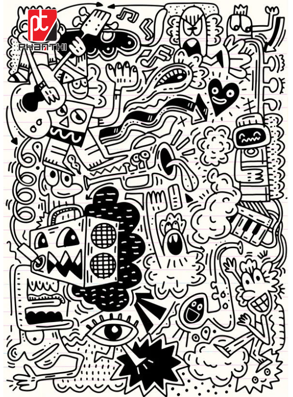 vẽ doodle
