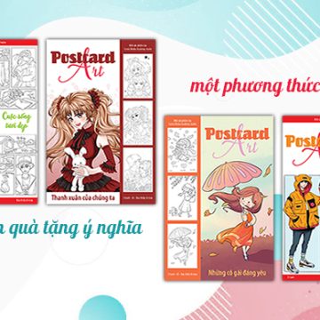 Tô màu POSTCARD ART – CMA Studio 
