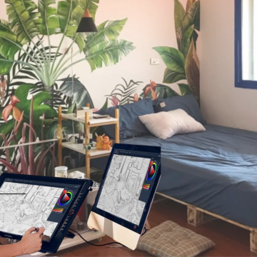 Trang trí nhà cửa mang dấu ấn cá nhân với bảng vẽ điện tử 