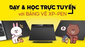 6 Mẫu Bảng Vẽ XP-Pen Giá Rẻ Hoàn Hảo Để Dạy Học Online 