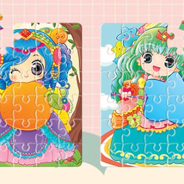 Puzzle CÔNG CHÚA MẮT TRÒN 