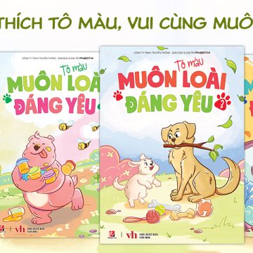 Tô màu MUÔN LOÀI ĐÁNG YÊU 