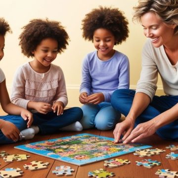 5 LỢI ÍCH TRẺ NHẬN ĐƯỢC KHI CHƠI XẾP HÌNH PUZZLE 