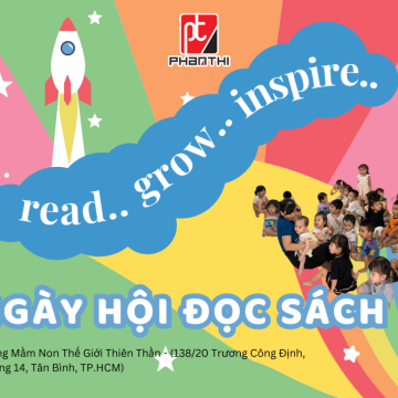 Ngày Hội Đọc Sách Dành Cho Bé Tại Trường Mầm Non Thế Giới Thiên Thần 