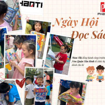 HỘI SÁCH TẠI TRƯỜNG MẦM NON QUẬN TÂN BÌNH – THÀNH CÔNG TỐT ĐẸP, LAN TỎA VĂN HÓA ĐỌC SÁCH 