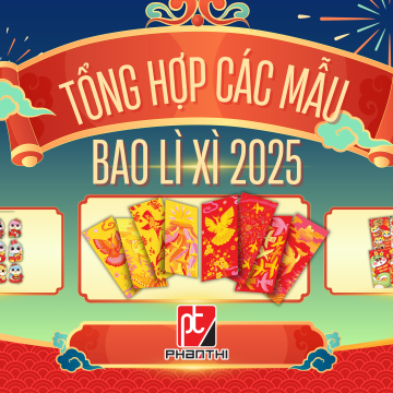 TỔNG HỢP CÁC MẪU BAO LÌ XÌ 2025: XU HƯỚNG VÀ Ý NGHĨA 