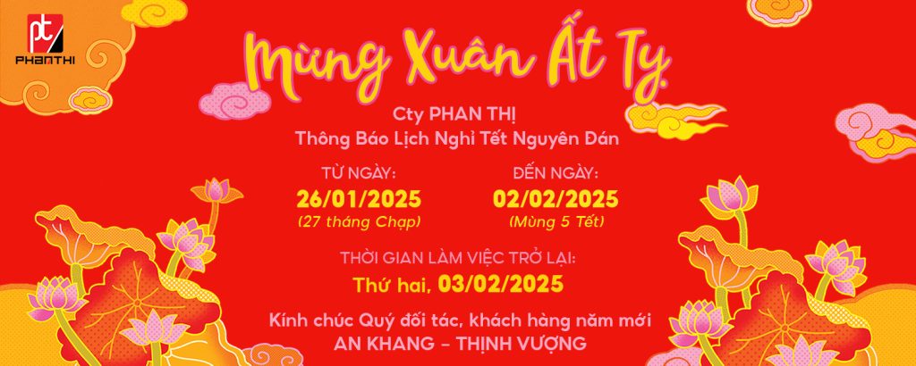 Thông báo lịch nghỉ Tết 2025, Lịch nghỉ Tết Nguyên Đán 2025, Công ty Phan Thị, Thời gian nghỉ Tết, Lịch làm việc sau Tết, Tết Nguyên Đán 2025, Website Phan Thị, Lịch làm việc Phan Thị, Thông báo Tết 2025.