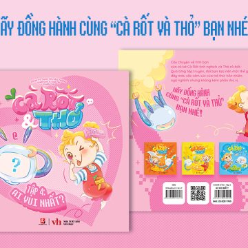 Tập 4 – Ai vui nhất | Cà Rốt và Thỏ – Truyện tranh dạy bé cách nhường nhịn và sống hòa thuận 