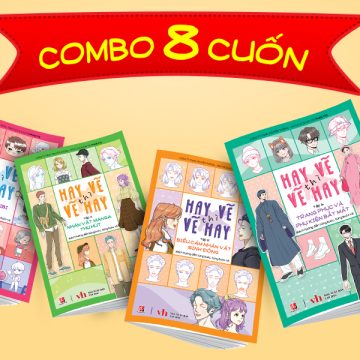 Combo 8 Cuốn Hay Vẽ Thì Vẽ Hay 